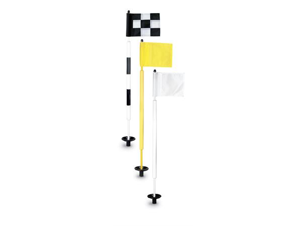 Tournament Jr. Practice Green Marker Yellow w/Yellow Flag, set of 9 PA9111-9